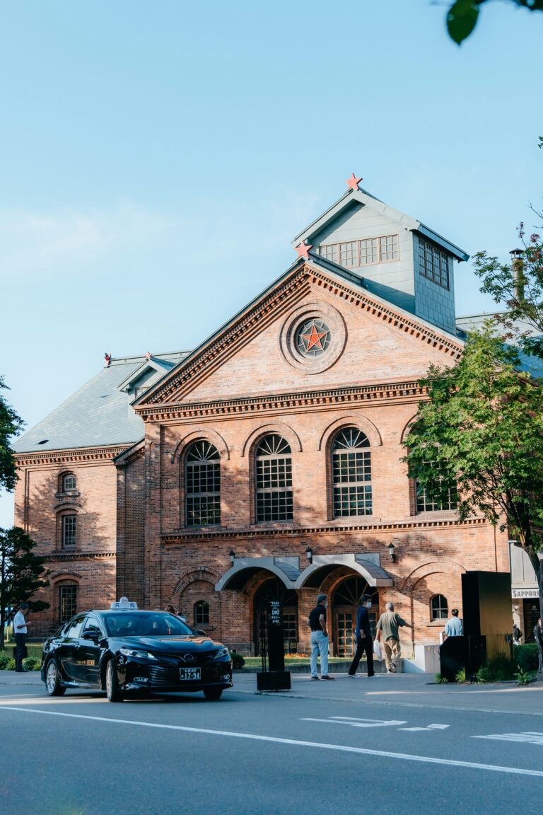 The Sapporo Beer Museum in Sapporo, Japan, a popular tourist attraction.