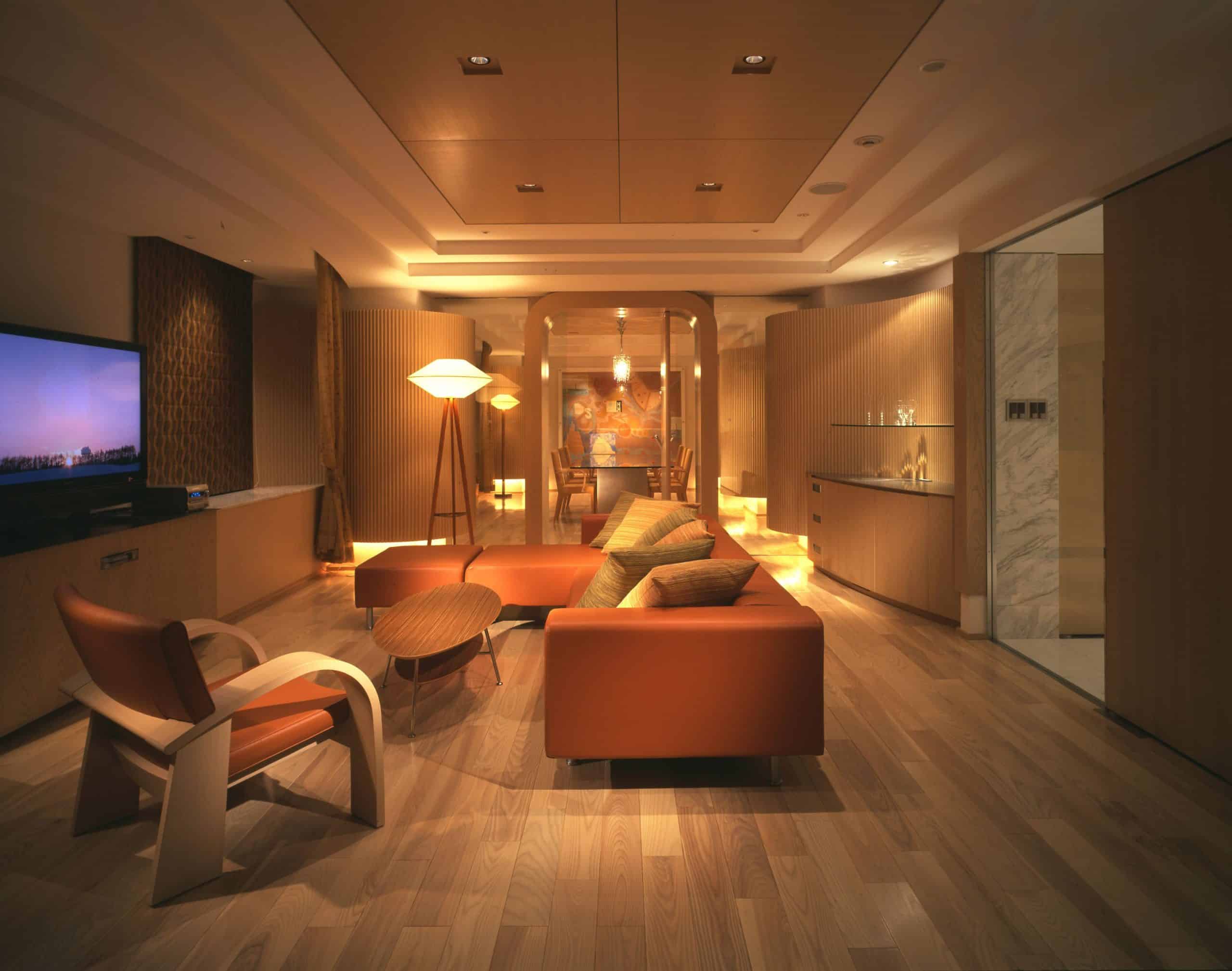 Warm and inviting living space in a high-end suite at Sapporo Grand Hotel, a standout option for the top luxury hotels in Sapporo.