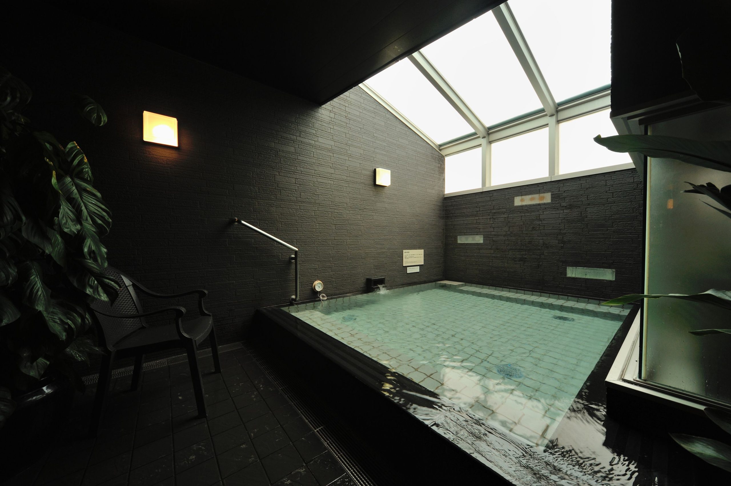 Indoor hot spring bath at Dormy Inn Premium Shibuya Jingumae.